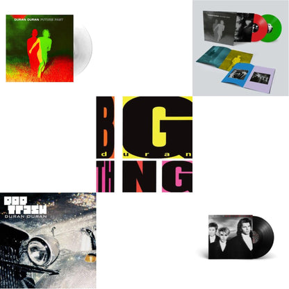 This is a 5 LP Vinyl SKU bundle.
1.This LP Vinyl is brand new.Format: LP VinylMusic Style: Synth-popThis item's title is: Future PastArtist: Duran DuranLabel: BMG RIGHTS MANAGEMENTS (US) LLBarcode: 4050538693652Release Date: 10/22/2021
2.This LP Vinyl is brand new.