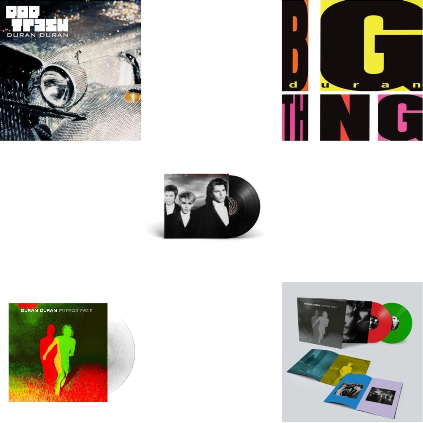 Duran Duran - Future Past & Future Past (Complete Edition/2LP) & Pop Trash (2LP) & Notorious (2010 Remaster) & Big Thing (2010 Remaster)