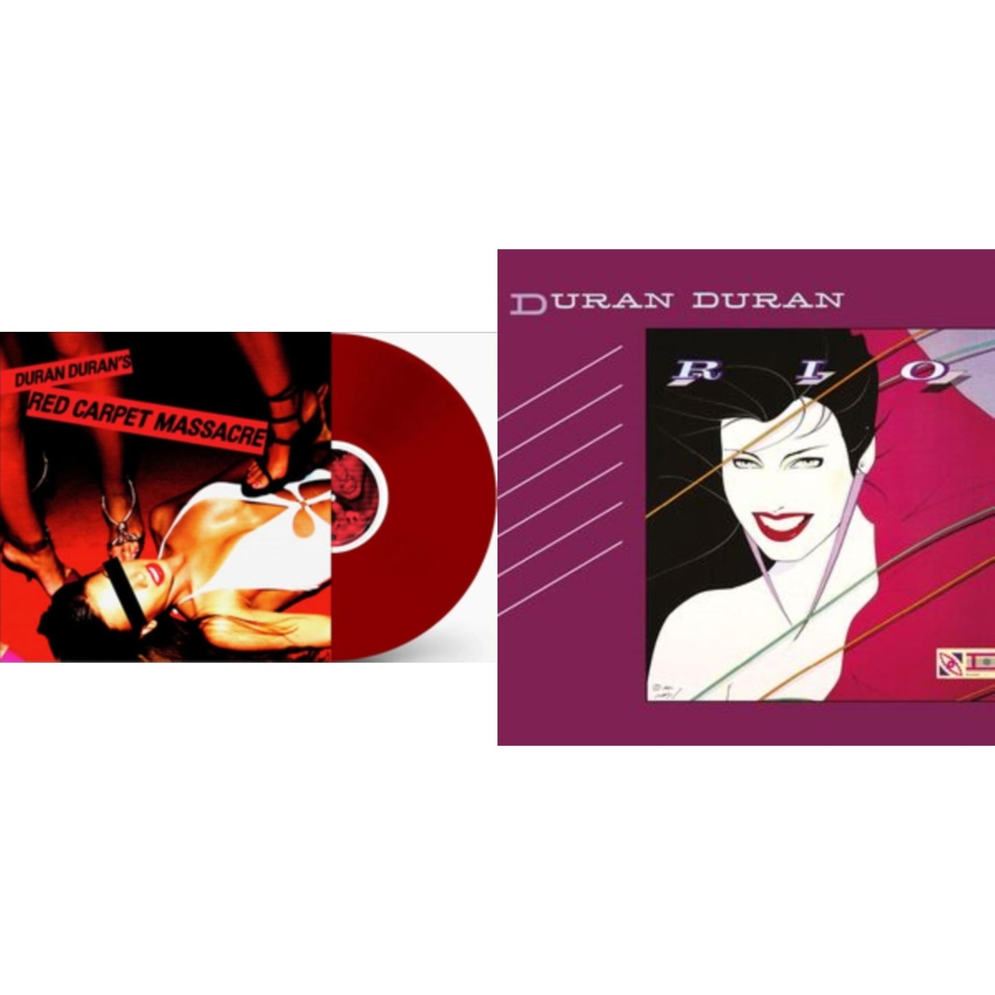 Red Carpet Massacre (Translucent Ruby Vinyl/2LP) (I) & Rio (2009 Remaster)