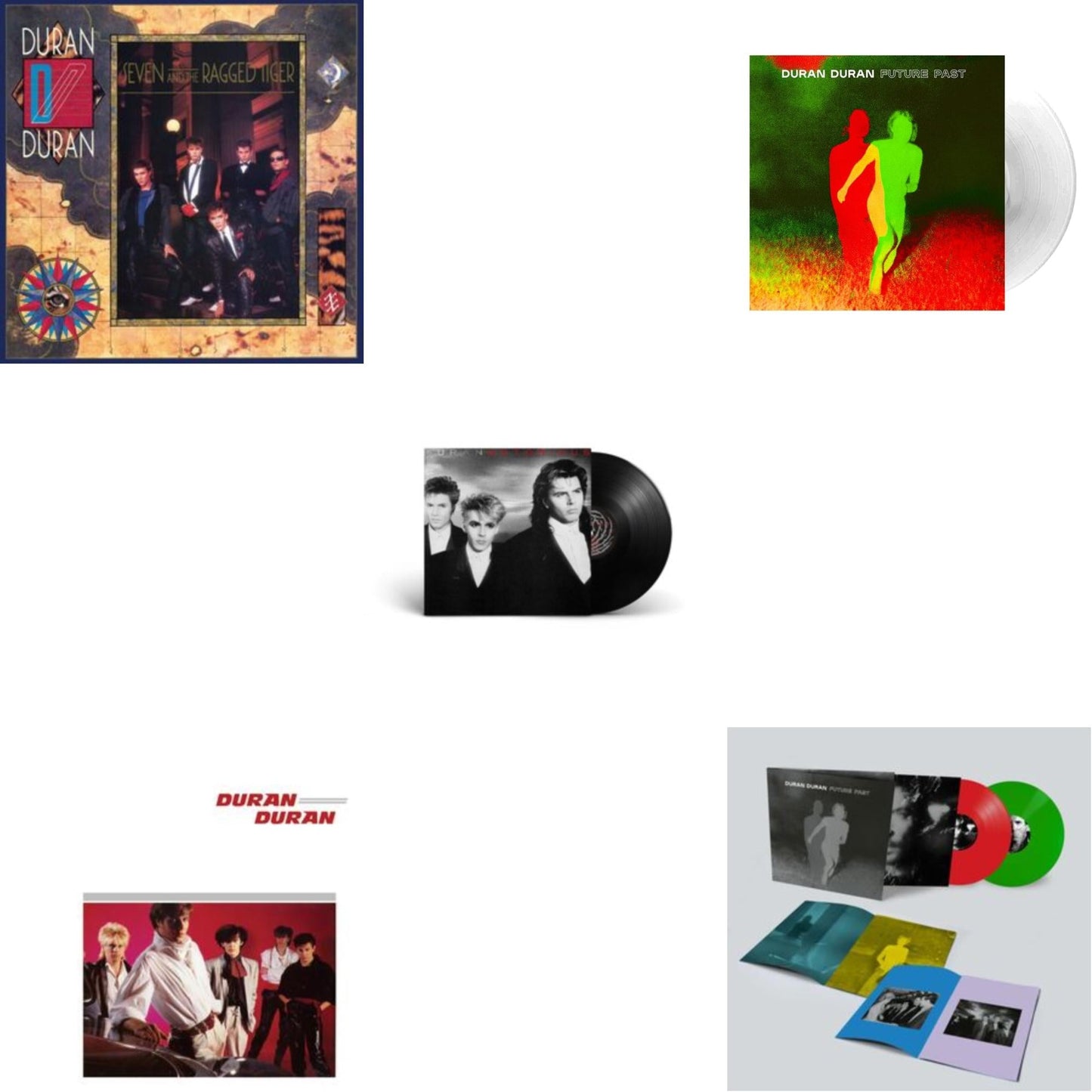 Future Past & Future Past (Complete Edition/2LP) & Duran Duran (2010 Remaster) & Notorious (2010 Remaster) & Seven & The Ragged Tiger (2010 Remaster)