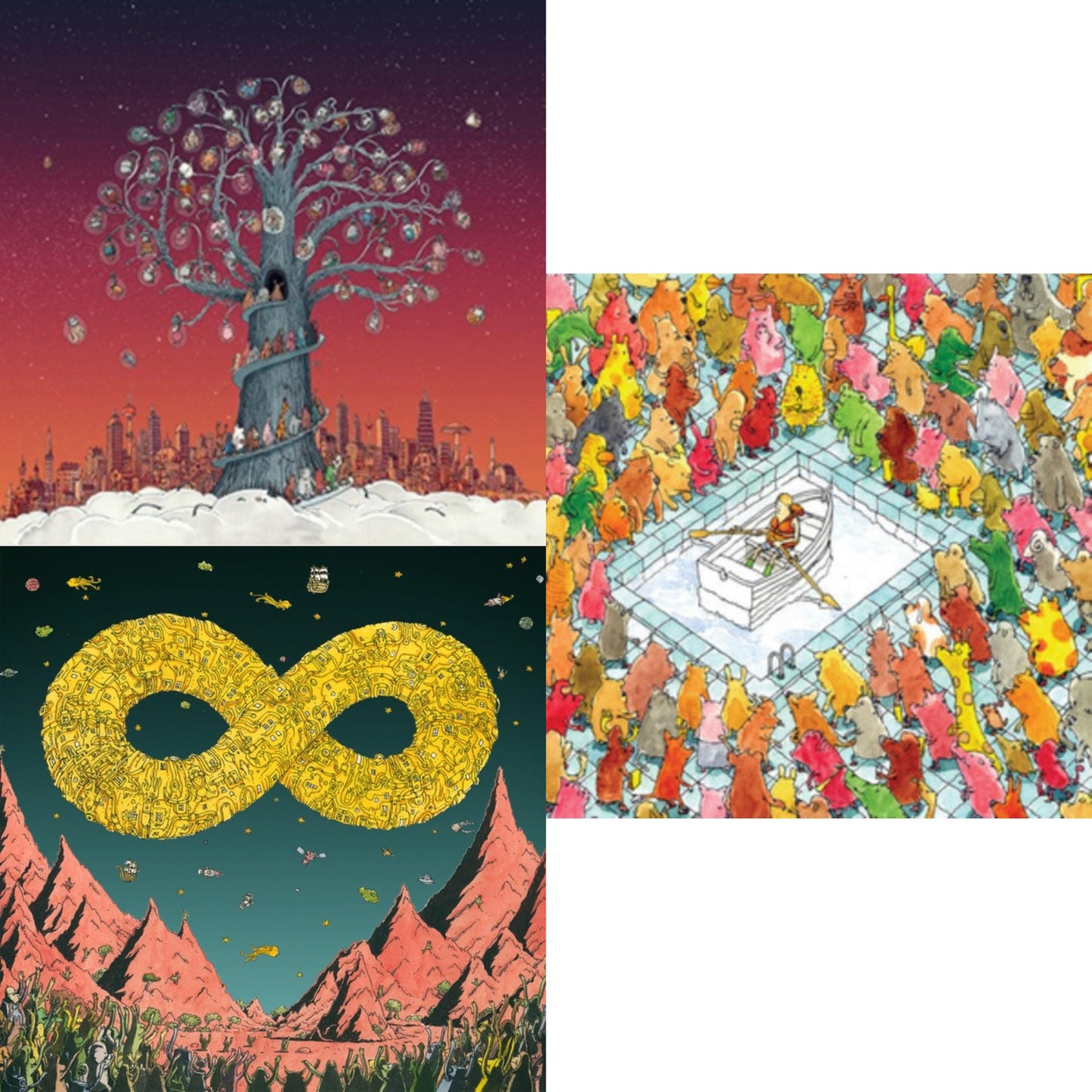 This is a 3 LP Vinyl SKU bundle.
1.This LP Vinyl is brand new.Format: LP VinylThis item's title is: Artificial SelectionArtist: Dance Gavin DanceLabel: RISE RECORDSBarcode: 4050538391091Release Date: 6/8/2018
2.This LP Vinyl is brand new.