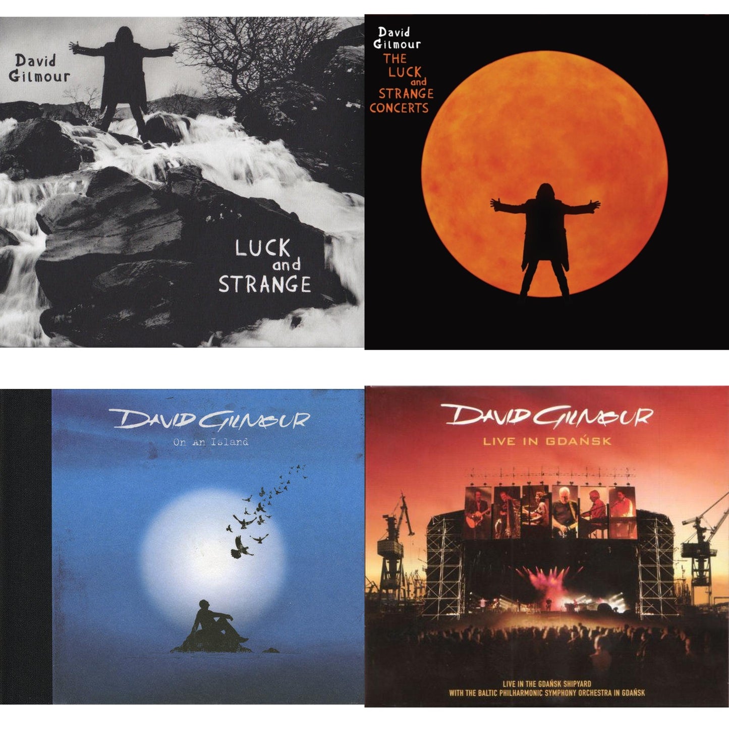 Luck & Strange & Luck & Strange Concerts (2CD) & On An Island & Live In Gdansk