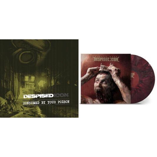 Consumed By Your Poison (Yellow/ Transparent Blue LP Vinyl/CD/Re-Issue/Bonus 2022) & Shadow Work (X) (Red/Black/White Marbled LP Vinyl)