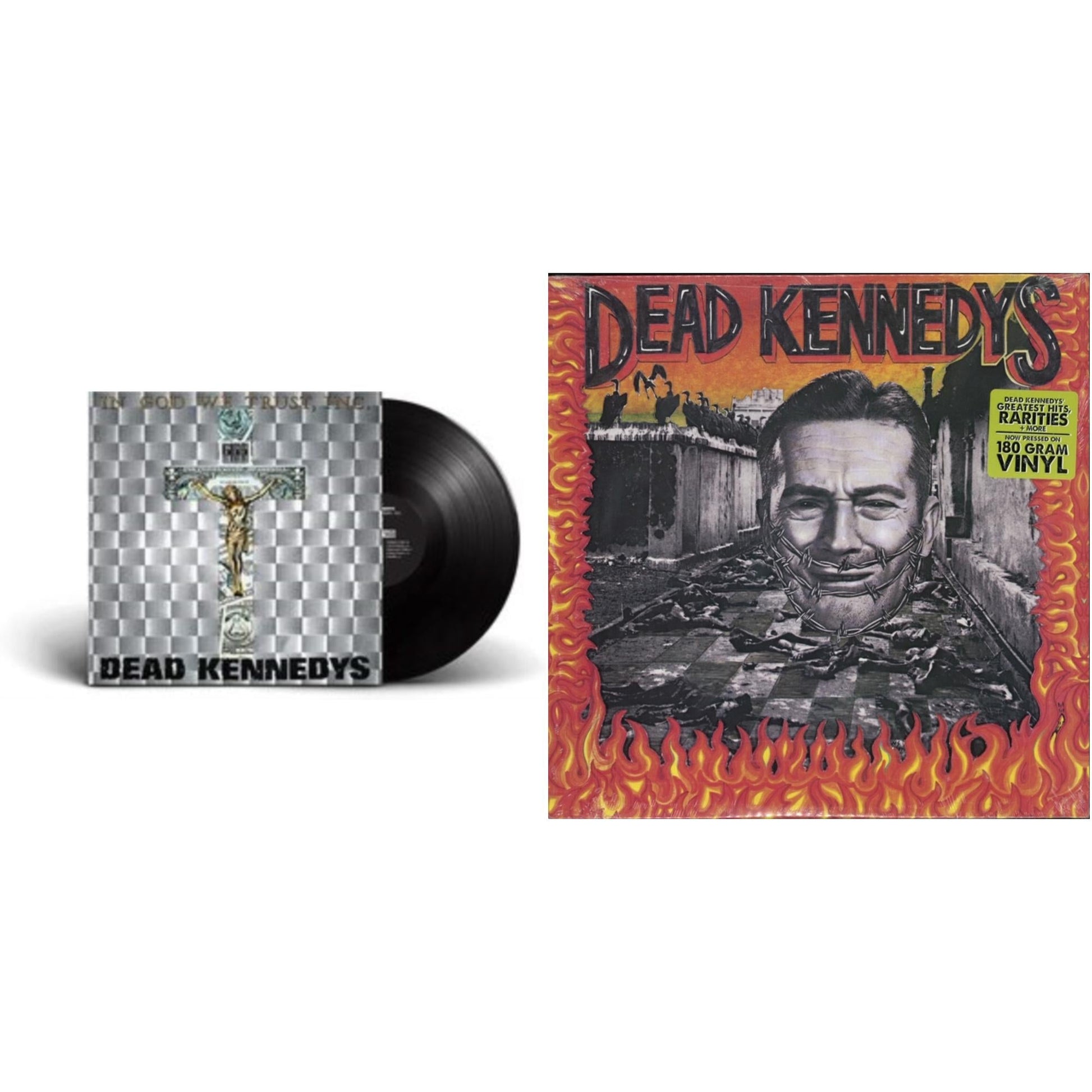 This is a 2 LP Vinyl SKU bundle.
1.This LP Vinyl is brand new.Format: LP VinylMusic Style: PunkThis item's title is: Give Me Convenience (180G)Artist: Dead KennedysLabel: MANIFESTO RECORDS INC.Barcode: 767004291413Release Date: 3/22/2011
2.This LP Vinyl is brand new.