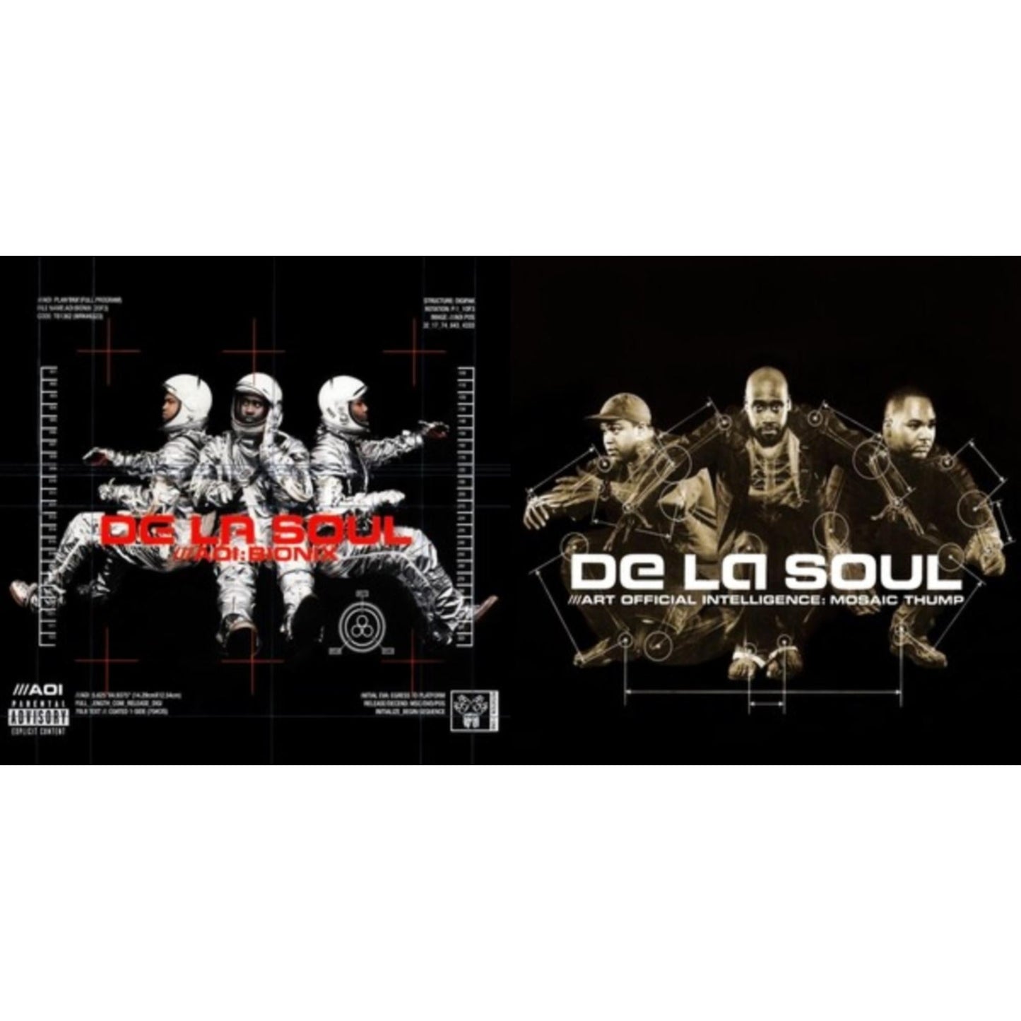 This is a 2 LP Vinyl SKU bundle.
1.This LP Vinyl is brand new.Format: LP VinylMusic Style: Jazzy Hip-HopThis item's title is: Aoi: Bionix (Remaster/2LP)Artist: De La SoulLabel: CHRYSALISBarcode: 810098503051Release Date: 8/11/2023
2.This LP Vinyl is brand new.
