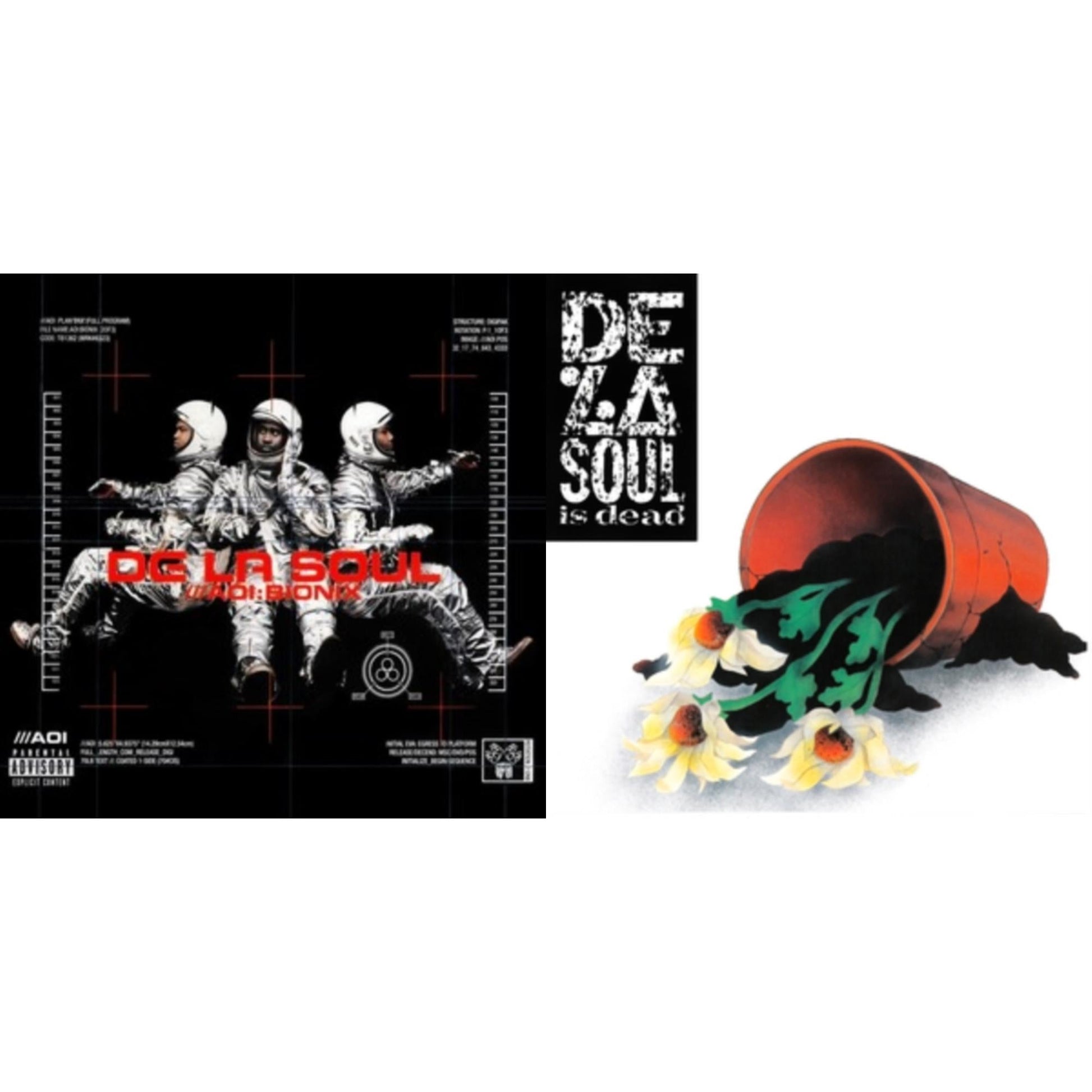 This is a 2 LP Vinyl SKU bundle.
1.This LP Vinyl is brand new.Format: LP VinylMusic Style: Jazzy Hip-HopThis item's title is: Aoi: Bionix (Remaster/2LP)Artist: De La SoulLabel: CHRYSALISBarcode: 810098503051Release Date: 8/11/2023
2.This LP Vinyl is brand new.