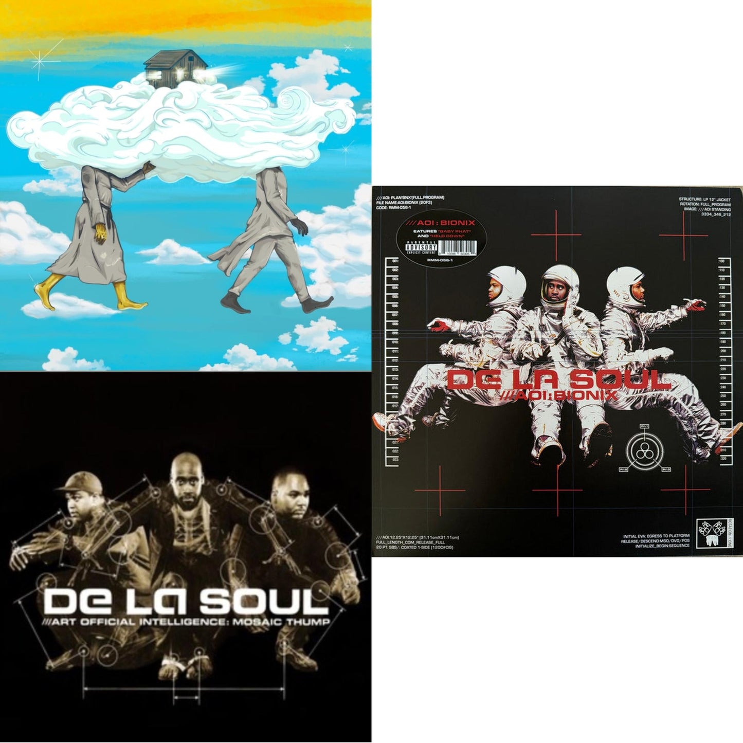 Cabin In The Sky (Opaque Sky Blue LP Vinyl) & Art Official Intelligence: Mosaic Thump (Remaster) & Aoi: Bionix (Remaster/2LP)