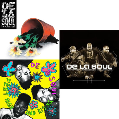 3 Feet High & Rising (2LP/Yellow Vinyl) & De La Soul Is Dead (2LP) & Art Official Intelligence: Mosaic Thump (Remaster)