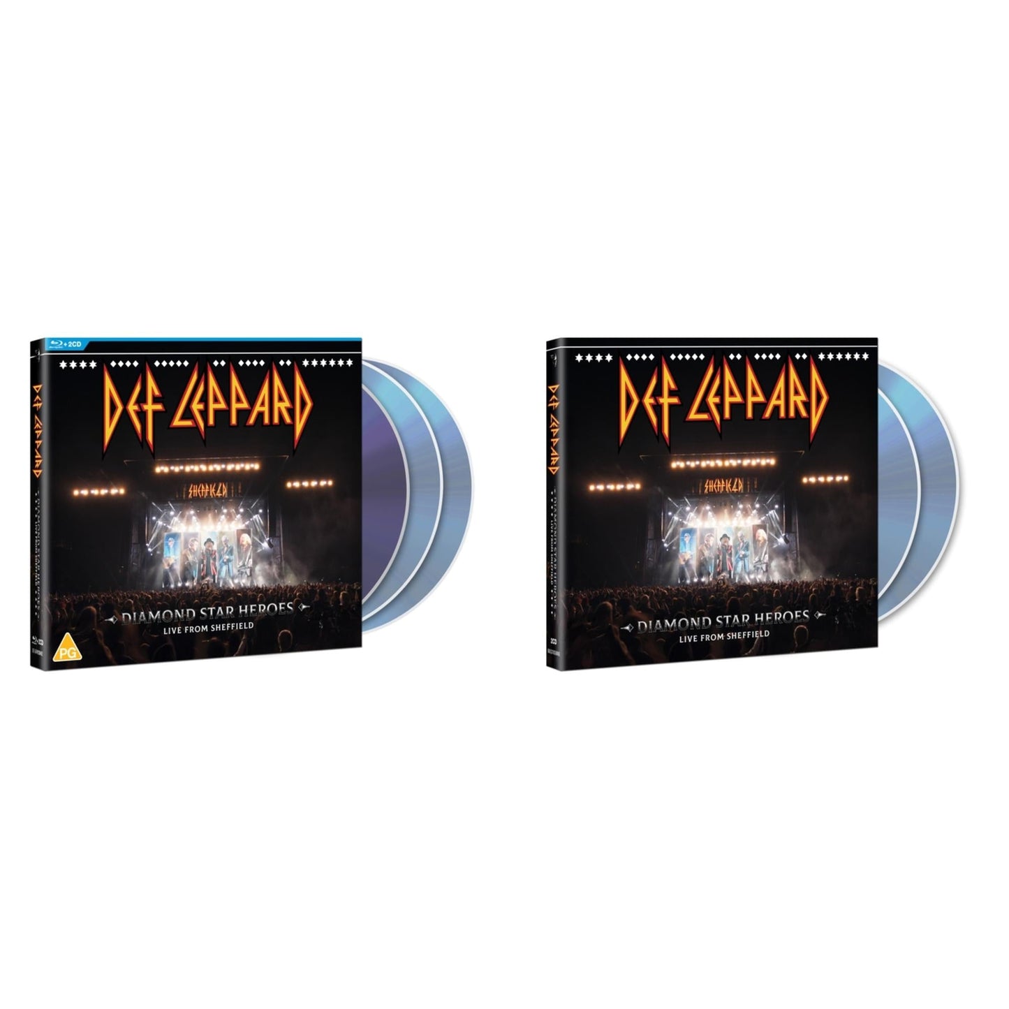 Diamond Star Heroes: Live From Sheffield (Blu-Ray/2CD) & Diamond Star Heroes: Live From Sheffield (2CD)