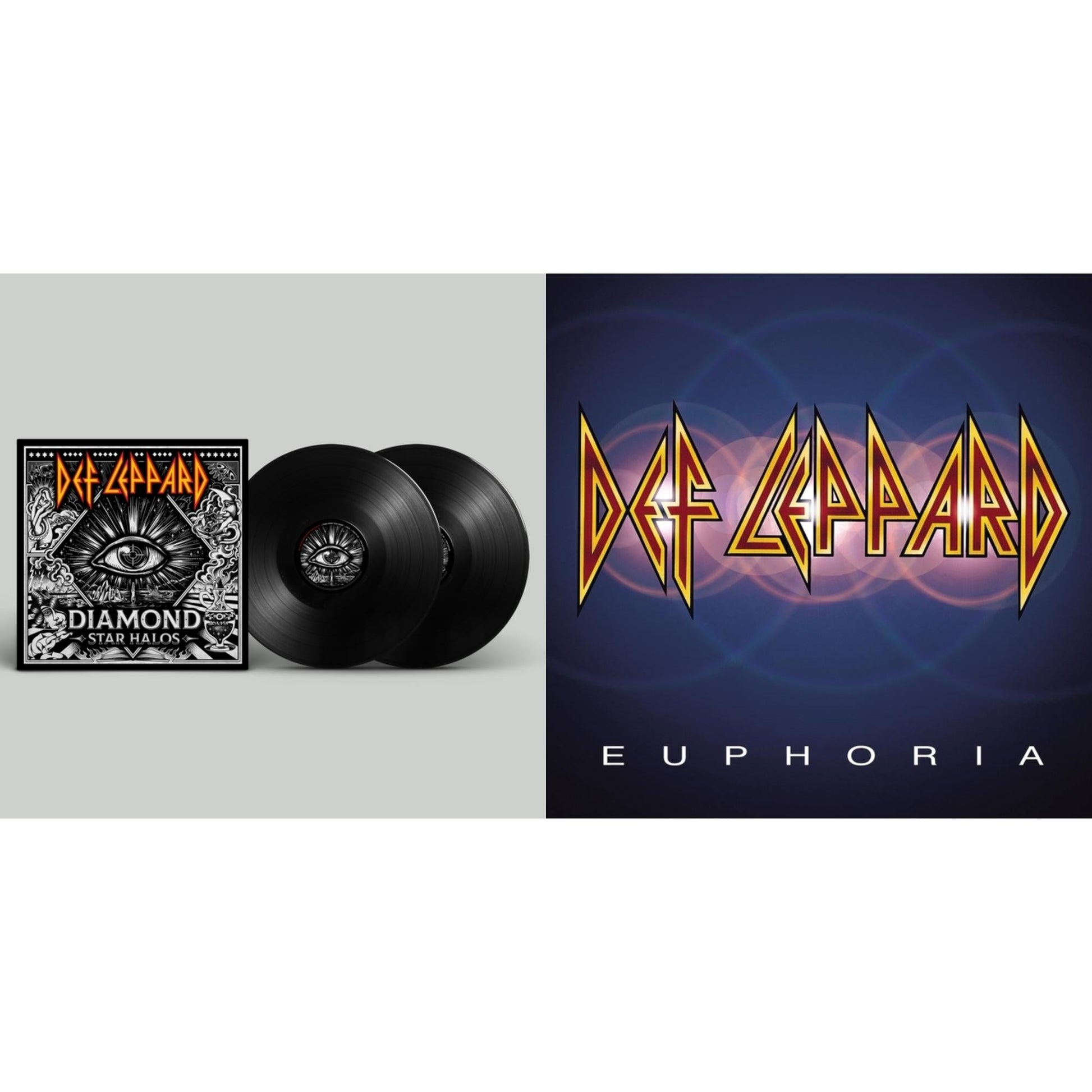 This is a 2 LP Vinyl SKU bundle.
1.This LP Vinyl is brand new.Format: LP VinylMusic Style: Hard RockThis item's title is: Diamond Star Halos (2LP)Artist: Def LeppardLabel: UMEBarcode: 602438945184Release Date: 5/27/2022
2.This LP Vinyl is brand new.