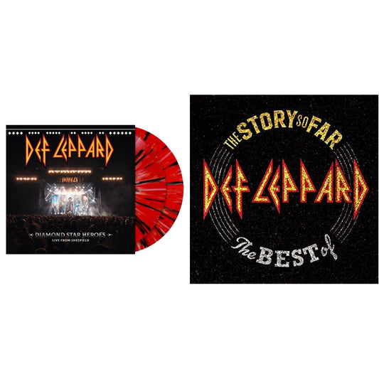 Diamond Star Heroes: Live From Sheffield (Multicolor Splatter Vinyl/2LP) & Story So Far: The Best Of Def Leppard (2 LP)