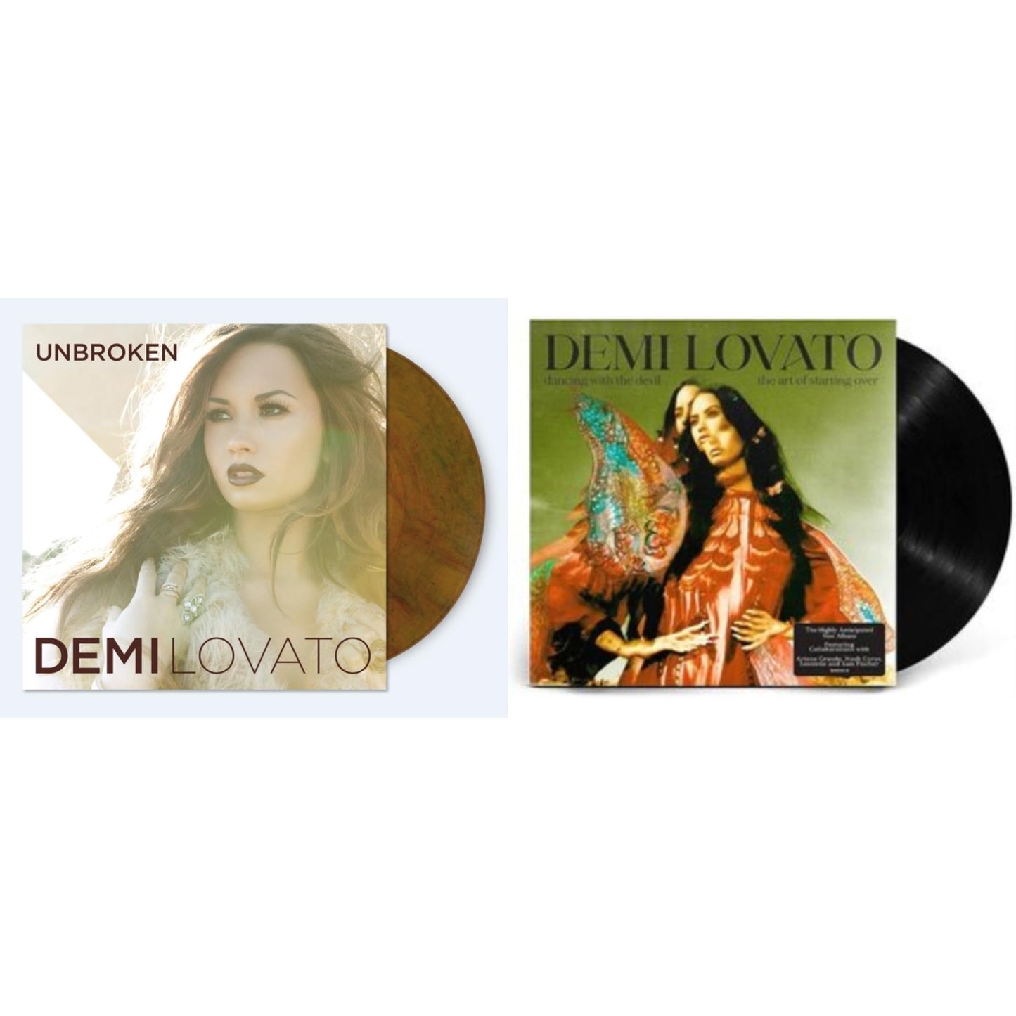 Unbroken (Lava Mix LP Vinyl) & Dancing With The Devil...The Art Of Starting Over (X) (2LP)