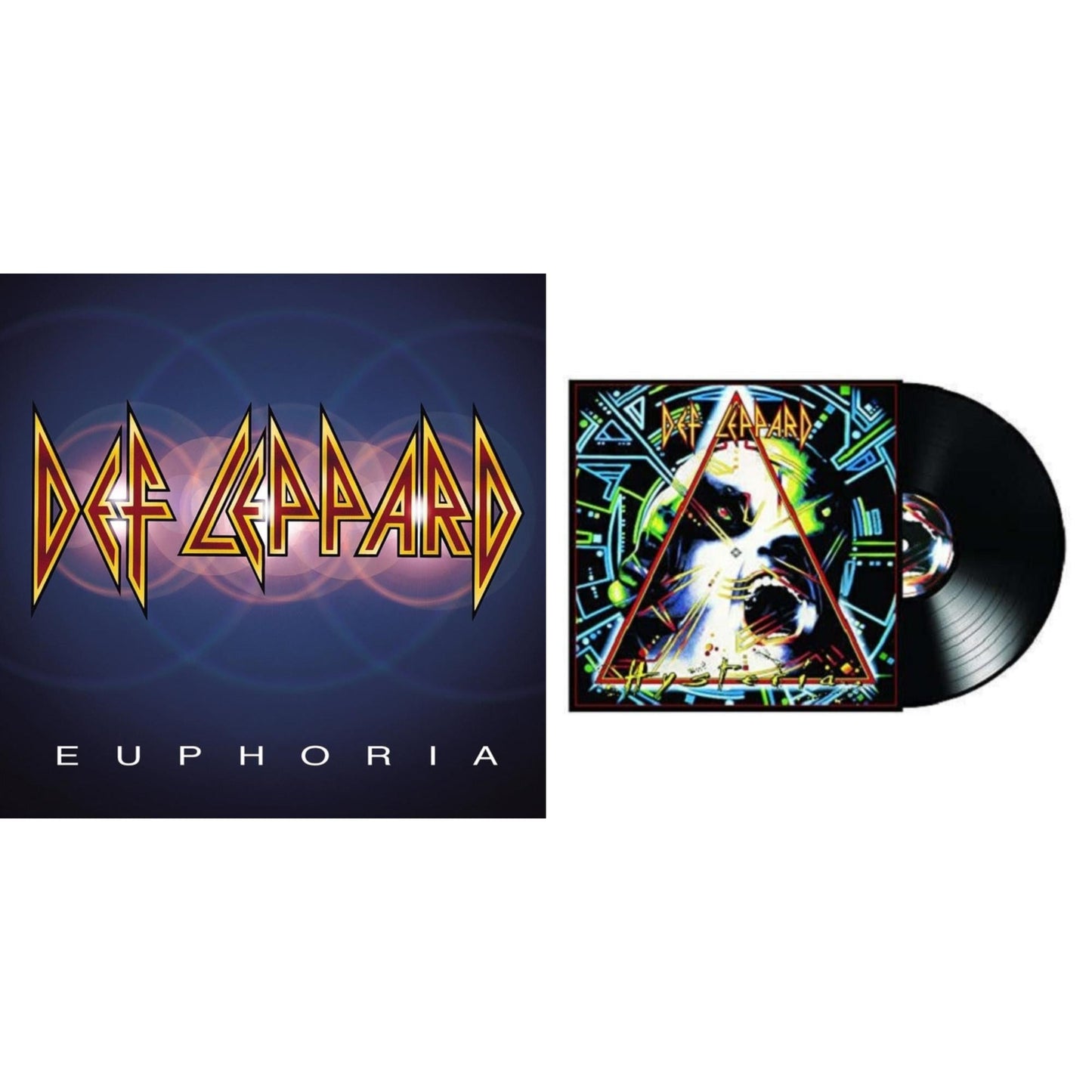 This is a 2 LP Vinyl SKU bundle.
1.This LP Vinyl is brand new.Format: LP VinylMusic Style: Hard RockThis item's title is: Hysteria (2 LP)Artist: Def LeppardLabel: MERCURYBarcode: 602557560923Release Date: 8/4/2017
2.This LP Vinyl is brand new.