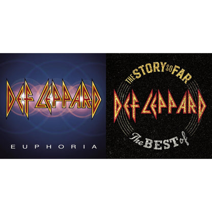 Euphoria (2LP) & Story So Far: The Best Of Def Leppard (2 LP)