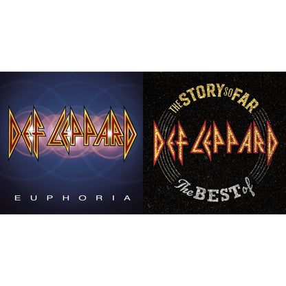 Euphoria (2LP) & Story So Far: The Best Of Def Leppard (2 LP)