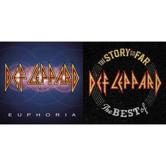 Euphoria (2LP) & Story So Far: The Best Of Def Leppard (2 LP)