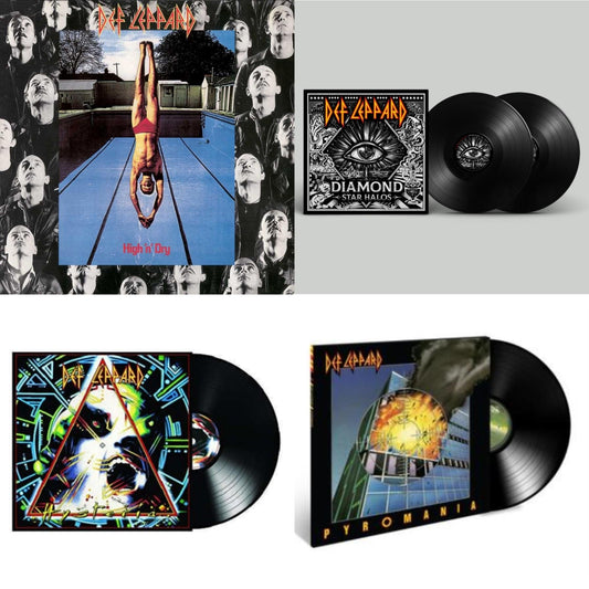 Diamond Star Halos (2LP) & High N Dry & Hysteria (2 LP) & Pyromania