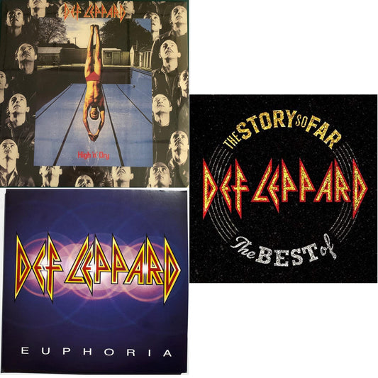 High N Dry & Euphoria (2LP) & Story So Far: The Best Of Def Leppard (2 LP)