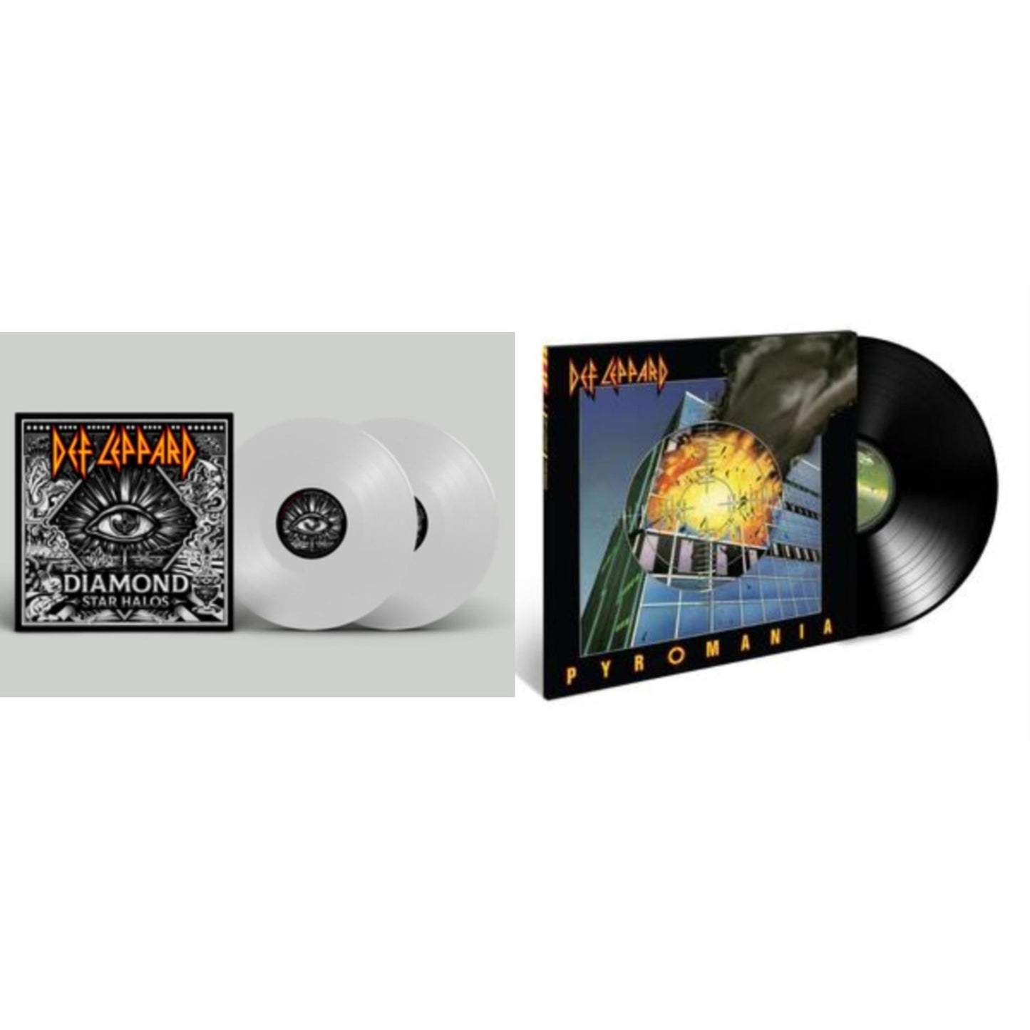 Diamond Star Halos (Clear Vinyl/2LP) & Pyromania