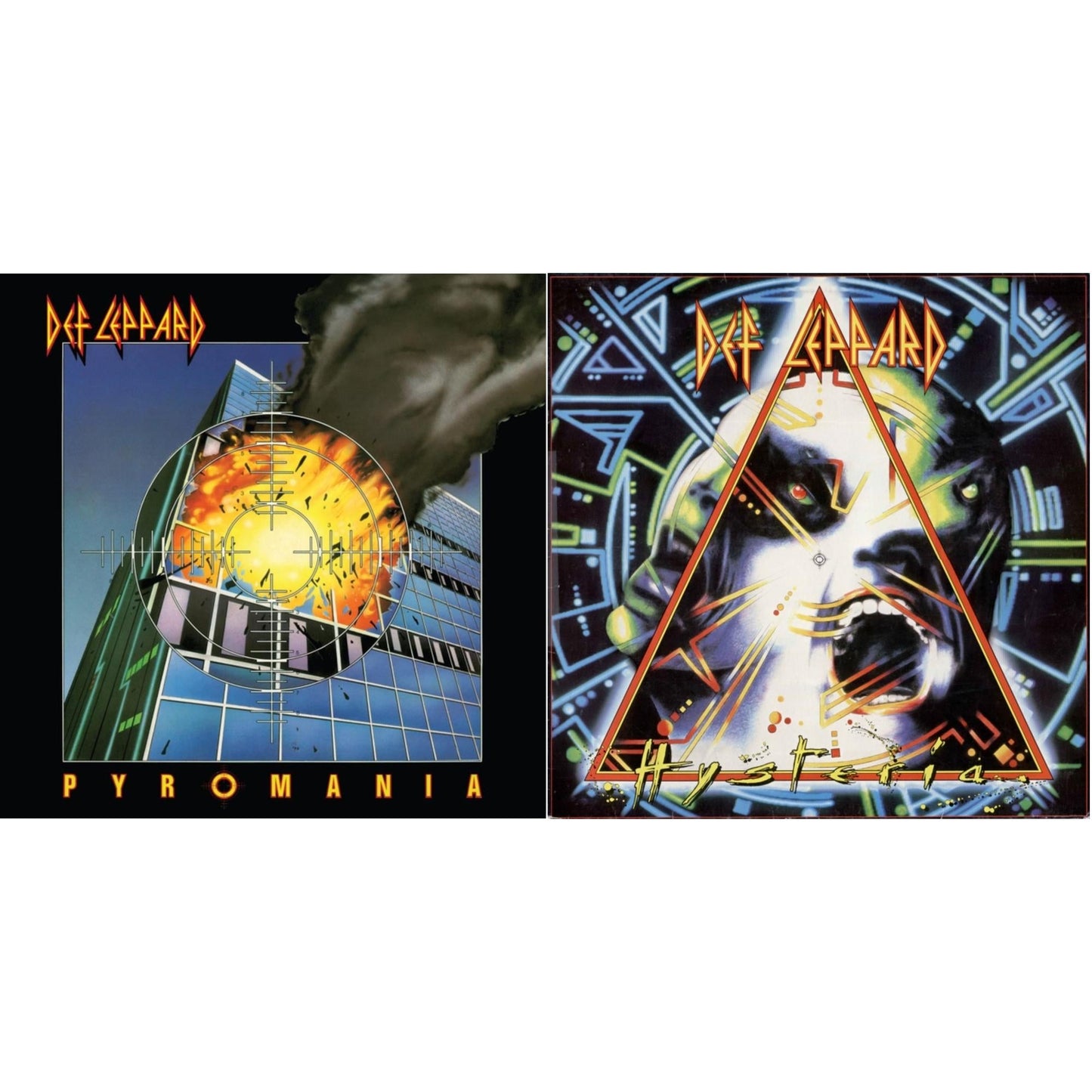 Pyromania (40Th Anniversary) (Deluxe/2CD) & Hysteria (30Th Anniversary Edition)