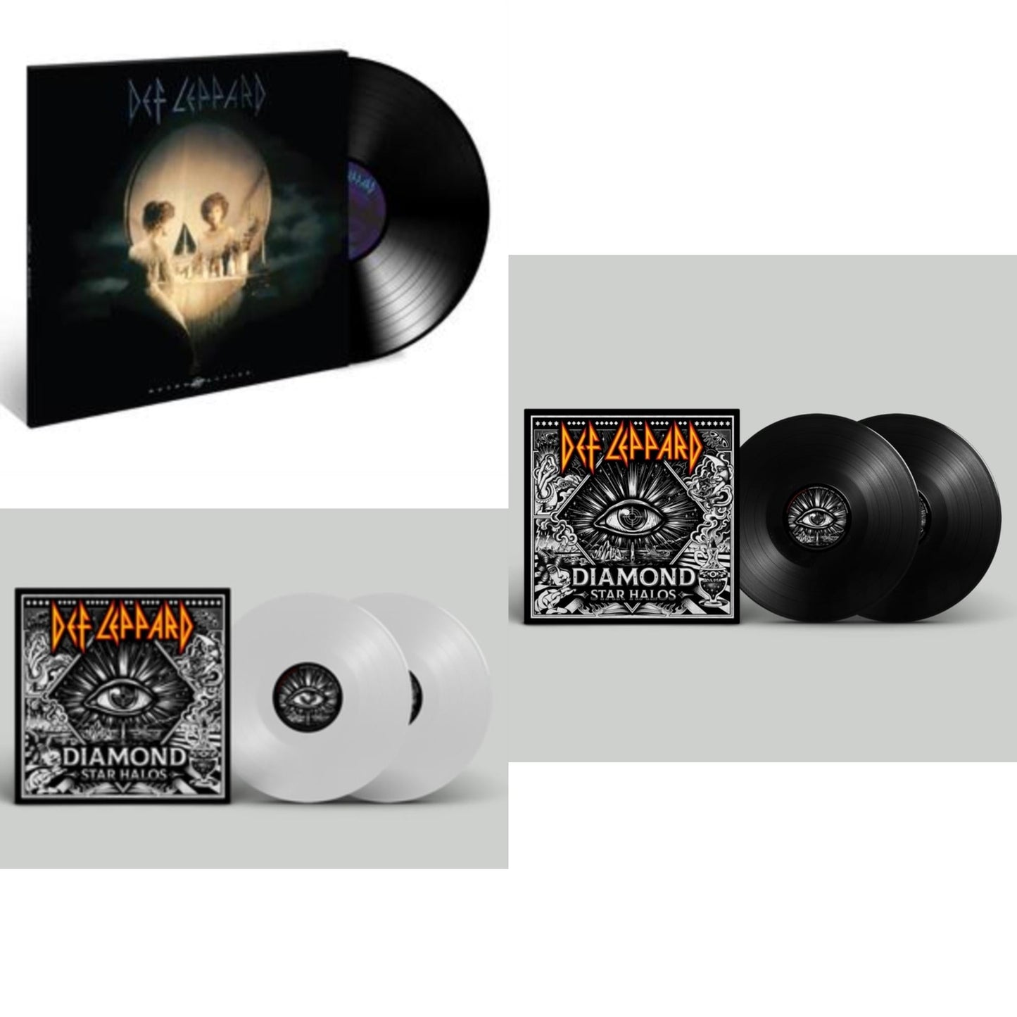 Diamond Star Halos (Clear Vinyl/2LP) & Diamond Star Halos (2LP) & Retro Active (2LP)