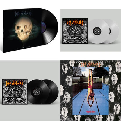 Diamond Star Halos (Clear Vinyl/2LP) & Diamond Star Halos (2LP) & High N Dry & Retro Active (2LP)
