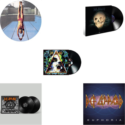 High 'N' Dry (Picture Dsic) & Diamond Star Halos (2LP) & Hysteria (2 LP) & Retro Active (2LP) & Euphoria (2LP)