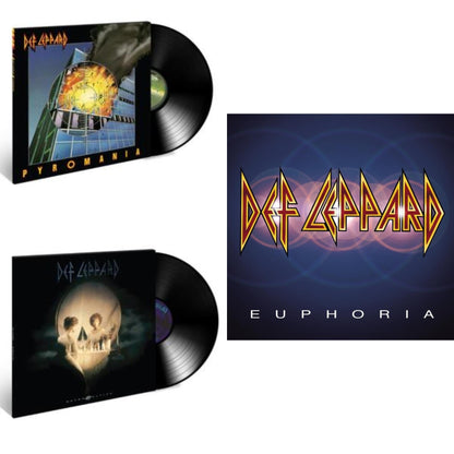 Pyromania & Retro Active (2LP) & Euphoria (2LP)