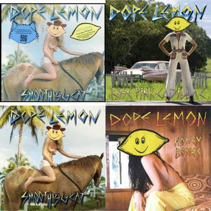 Smooth Big Cat (Picture Disc) & Rose Pink Cadillac (Picture Disc/2LP) & Smooth Big Cat (Turquoise LP Vinyl) & Honey Bones (X) (Transparent Yellow LP Vinyl)