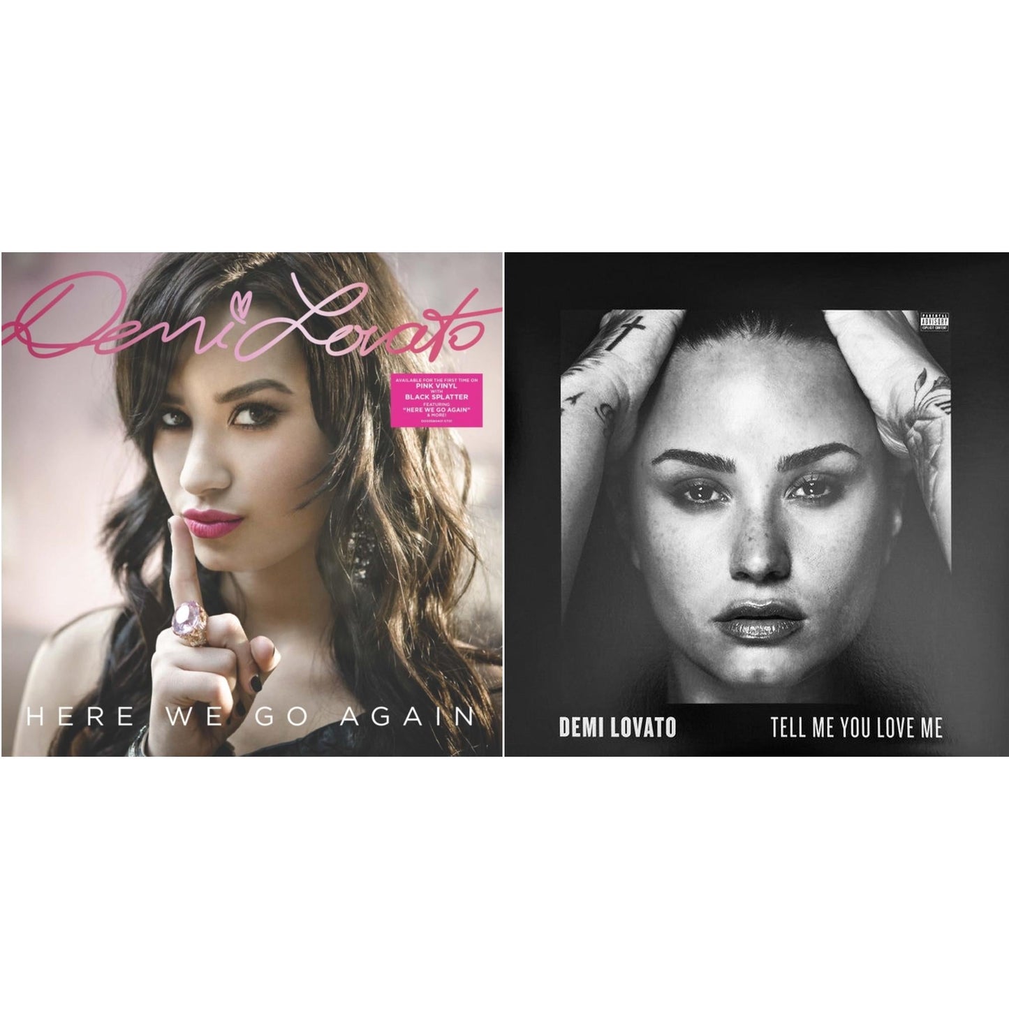 Here We Go Again (Pink/Black Splatter LP Vinyl) & Tell Me You Love Me
