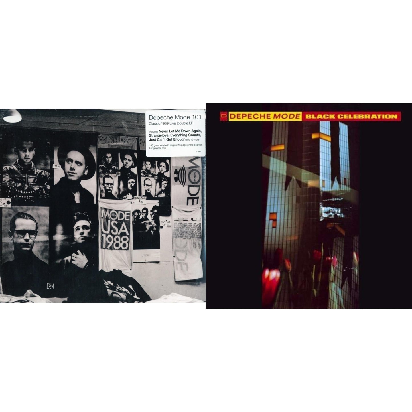 This is a 2 LP Vinyl SKU bundle.
1.This LP Vinyl is brand new.Format: LP VinylMusic Style: Synth-popThis item's title is: 101 (2LP/180G)Artist: Depeche ModeLabel: RHINO/WARNER BROS.Barcode: 081227942519Release Date: 10/21/2016
2.This LP Vinyl is brand new.