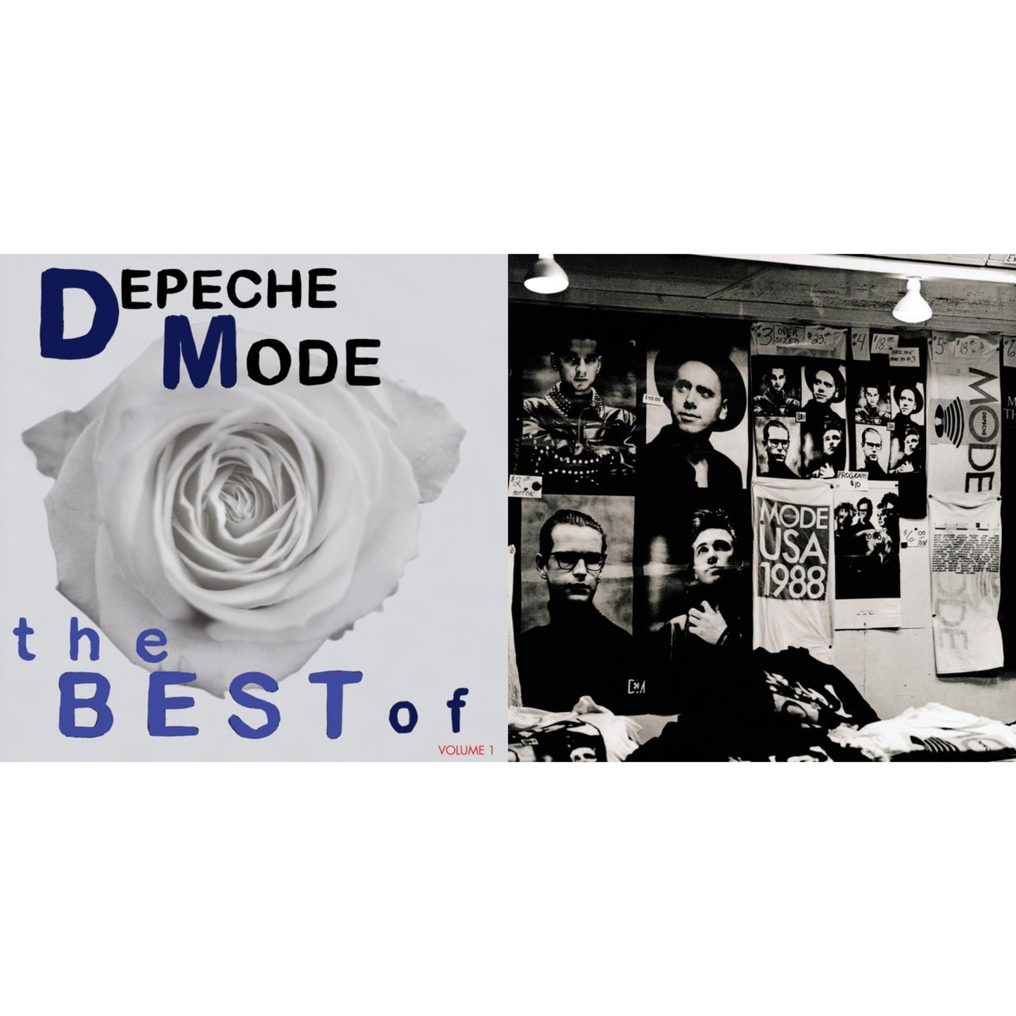 Best Of Depeche Mode Vol. 1 (3LP) & 101 – Live (2LP)