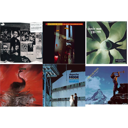 This is a 6 LP Vinyl SKU bundle.
1.This LP Vinyl is brand new.Format: LP VinylMusic Style: Synth-popThis item's title is: 101 (2LP/180G)Artist: Depeche ModeLabel: RHINO/WARNER BROS.Barcode: 081227942519Release Date: 10/21/2016
2.This LP Vinyl is brand new.