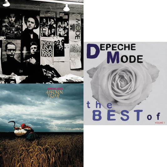 101 – Live (2LP) & Broken Frame (180G) & Best Of Depeche Mode Vol.1