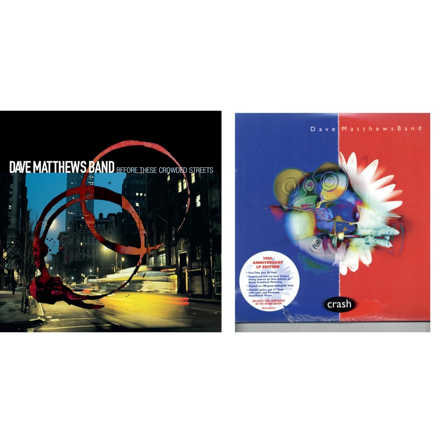 Before These Crowded Streets (2LP) & Crash Anniversary Edition (2LP/180G/Dl Card/Deluxe LP/Gatefold)