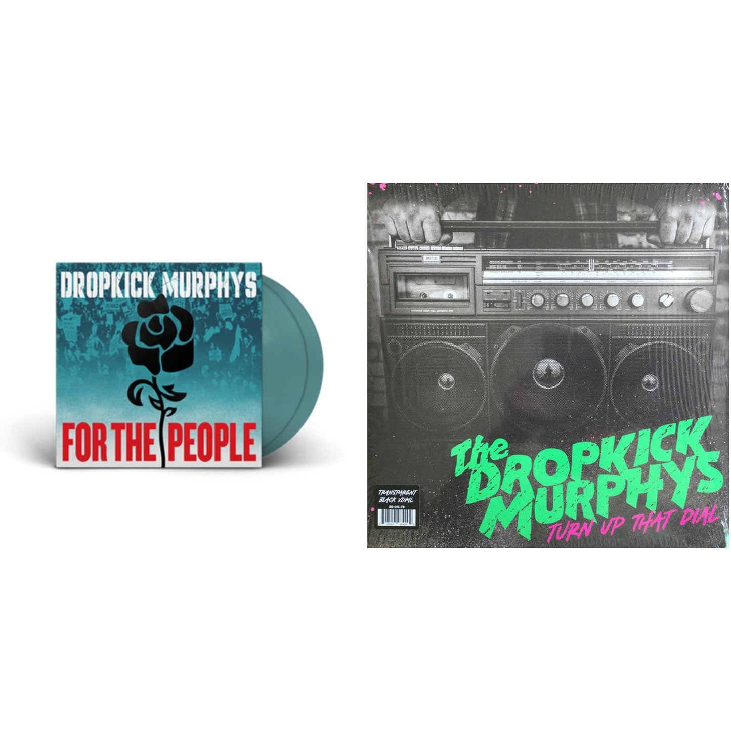 For The People (Jade Green Vinyl/2LP) (I) & Turn Up That Dial (Transparent Black/Smoke LP Vinyl)