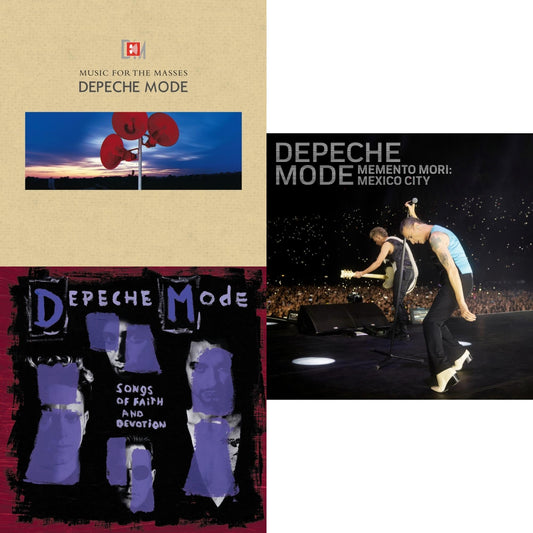 Music For The Masses & Songs Of Faith & Devotion & Memento Mori: Mexico City (2CD)