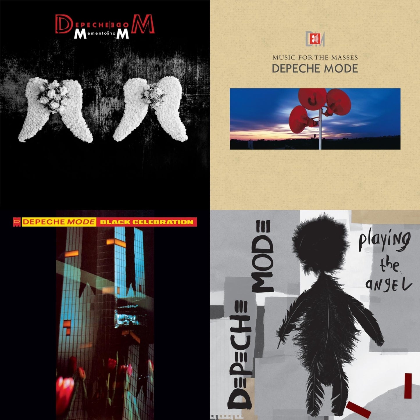 Memento Mori (Booklet) & Music For The Masses & Black Celebration & Playing The Angel