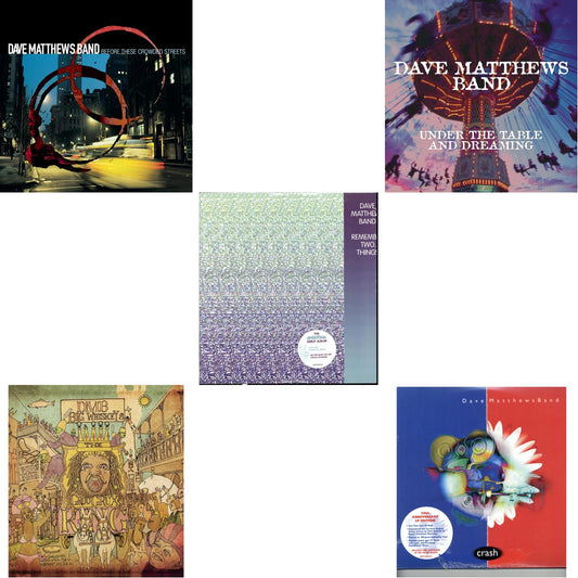 Before These Crowded Streets (2LP) & Big Whiskey & The Groogrux King (2LP/Gatefold) & Remember Two Things (2LP/180G/Dl Card) & Under The Table And Dreaming (2 LP/150G/Dl Code) & Crash Anniversary Edition (2LP/180G/Dl Card/Deluxe LP/Gatefold)