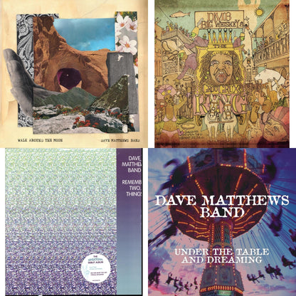 Walk Around The Moon & Big Whiskey & The Groogrux King (2LP/Gatefold) & Remember Two Things (2LP/180G/Dl Card) & Under The Table And Dreaming (2 LP/150G/Dl Code)