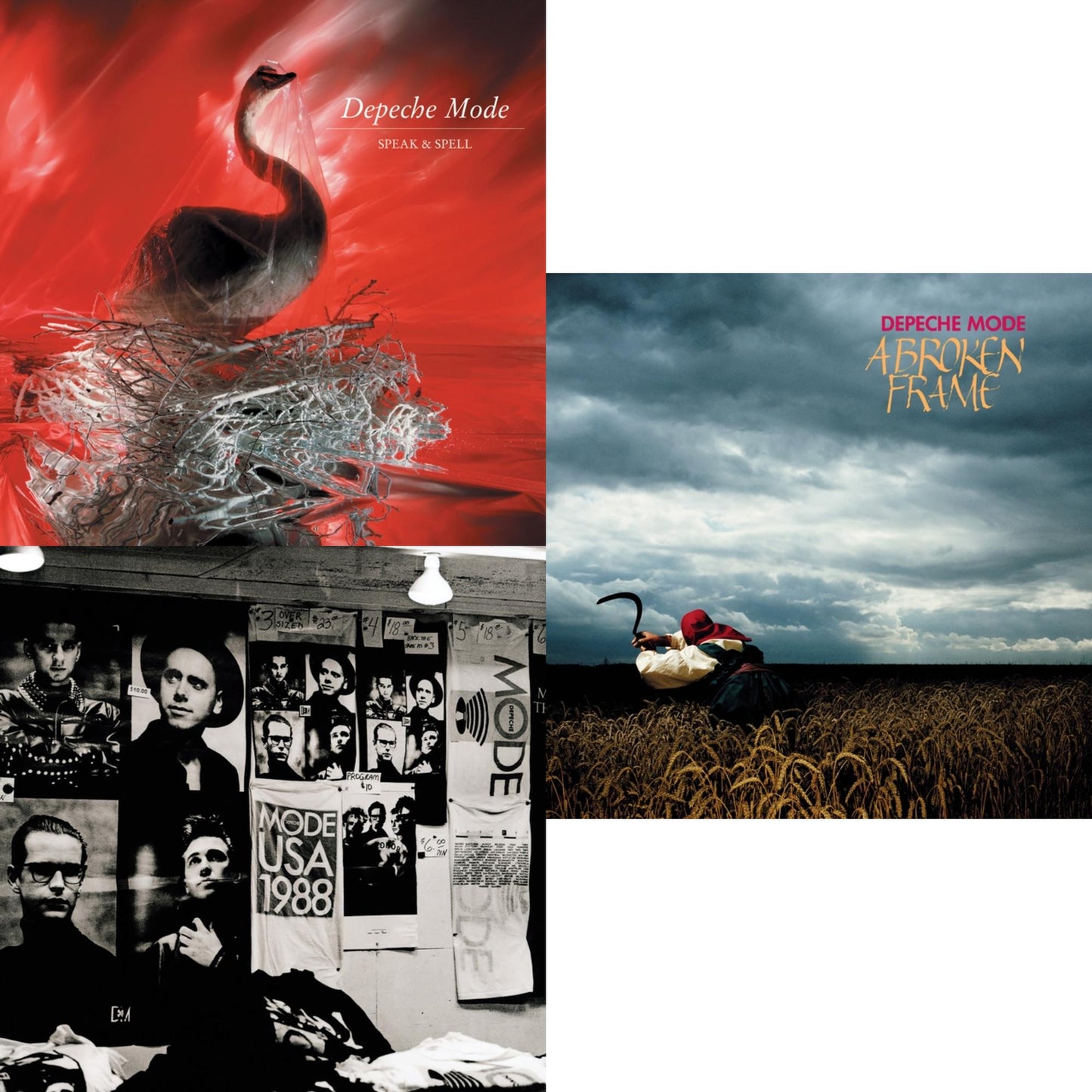 Speak & Spell & 101 - Live (2CD) & Broken Frame