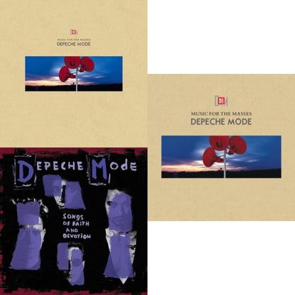 Music For The Masses & Songs Of Faith & Devotion & Music For The Masses (180G)