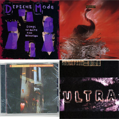 This is a 4 CD SKU bundle.
1.This CD is brand new.Format: CDMusic Style: Alternative RockThis item's title is: Songs Of Faith & DevotionArtist: Depeche ModeLabel: RHINO/WARNER BROS.Barcode: 081227934569Release Date: 6/16/2017
2.This CD is brand new.