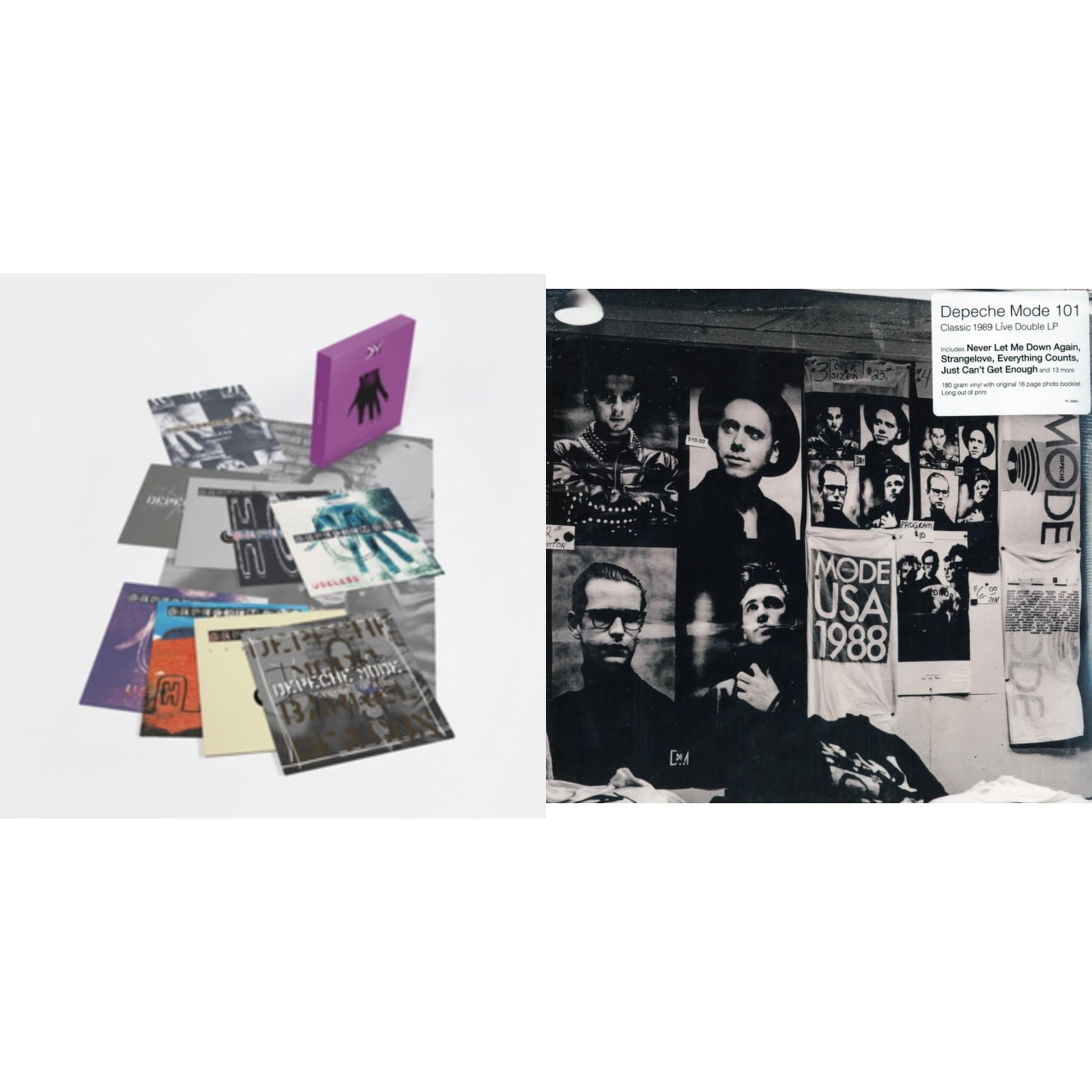 This is a 2 LP Vinyl SKU bundle.
1.This LP Vinyl is brand new.Format: LP VinylThis item's title is: Ultra - The 12Inch SinglesArtist: Depeche ModeLabel: SONY MUSIC CMGBarcode: 194397594317Release Date: 9/10/2021
2.This LP Vinyl is brand new.