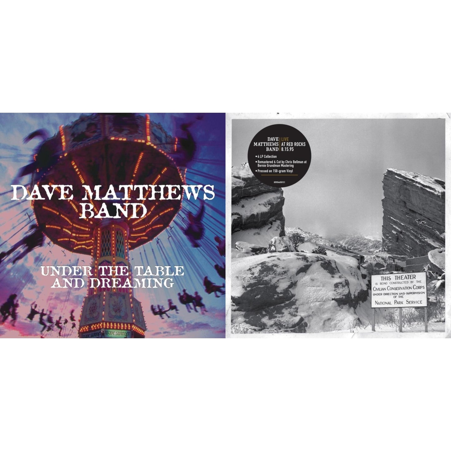 This is a 2 LP Vinyl SKU bundle.
1.This LP Vinyl is brand new.Format: LP VinylMusic Style: Pop RockThis item's title is: Under The Table And Dreaming (2 LP/150G/Dl Code)Artist: Dave Matthews BandLabel: LEGACY/ RCA RECORDSBarcode: 888750229212Release Date: 6/1/2018
2.