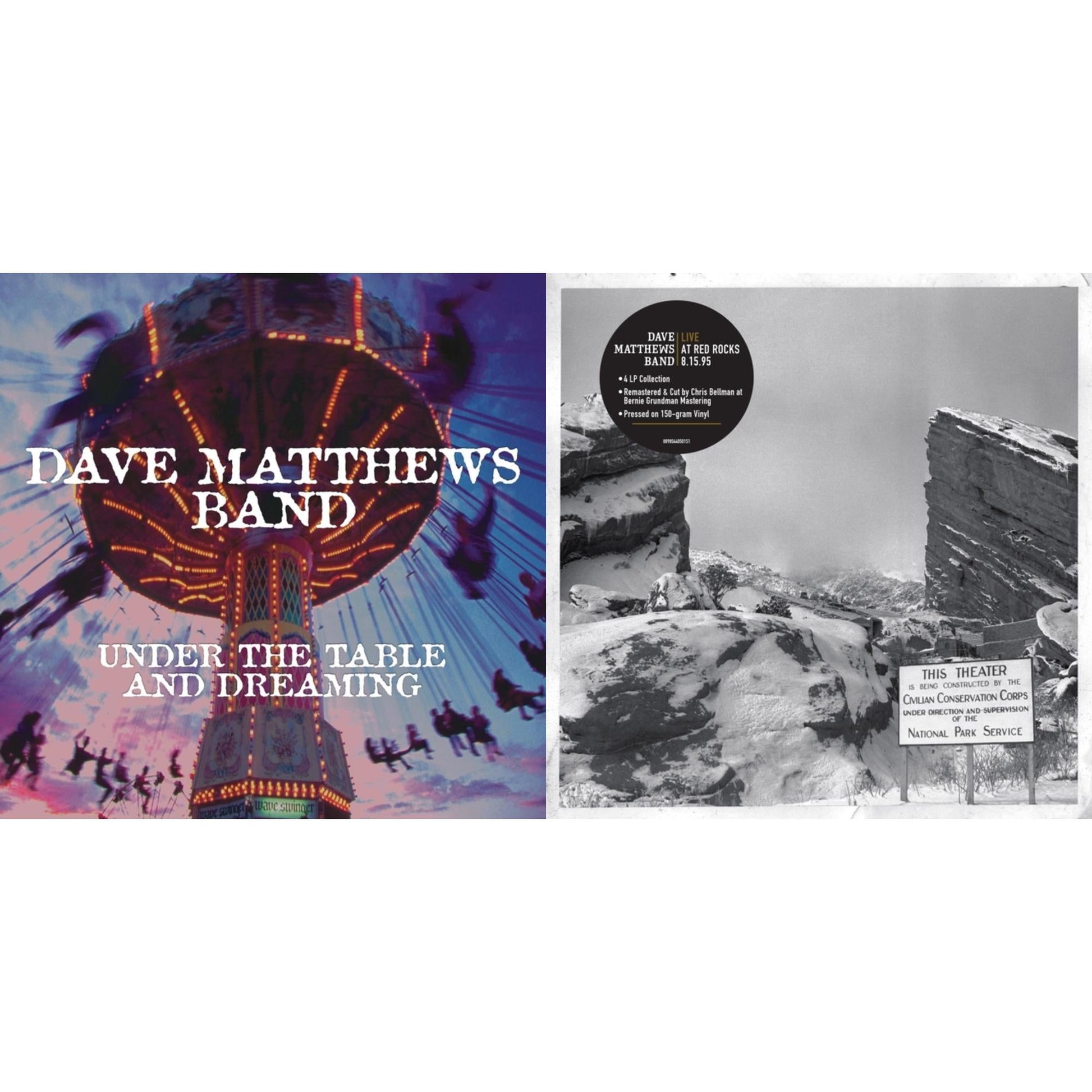 This is a 2 LP Vinyl SKU bundle.
1.This LP Vinyl is brand new.Format: LP VinylMusic Style: Pop RockThis item's title is: Under The Table And Dreaming (2 LP/150G/Dl Code)Artist: Dave Matthews BandLabel: LEGACY/ RCA RECORDSBarcode: 888750229212Release Date: 6/1/2018
2.