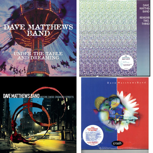 Before These Crowded Streets (2LP) & Remember Two Things (2LP/180G/Dl Card) & Under The Table And Dreaming (2 LP/150G/Dl Code) & Crash Anniversary Edition (2LP/180G/Dl Card/Deluxe LP/Gatefold)