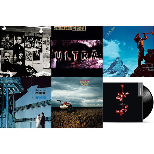 101 – Live (2LP) & Ultra (180G) & Construction Time Again & Some Great Reward & Broken Frame (180G) & Violator (180G)