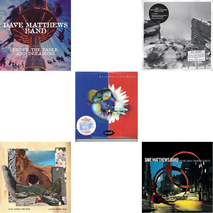 This is a 5 LP Vinyl SKU bundle.
1.This LP Vinyl is brand new.Format: LP VinylThis item's title is: Before These Crowded Streets (2LP)Artist: Dave Matthews BandLabel: LEGACYBarcode: 190759901519Release Date: 11/3/2023
2.This LP Vinyl is brand new.