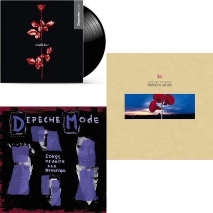 This is a 3 LP Vinyl SKU bundle.
1.This LP Vinyl is brand new.Format: LP VinylMusic Style: Synth-popThis item's title is: Music For The MassesArtist: Depeche ModeLabel: MuteBarcode: 198028411219Release Date: 4/4/2025
2.This LP Vinyl is brand new.